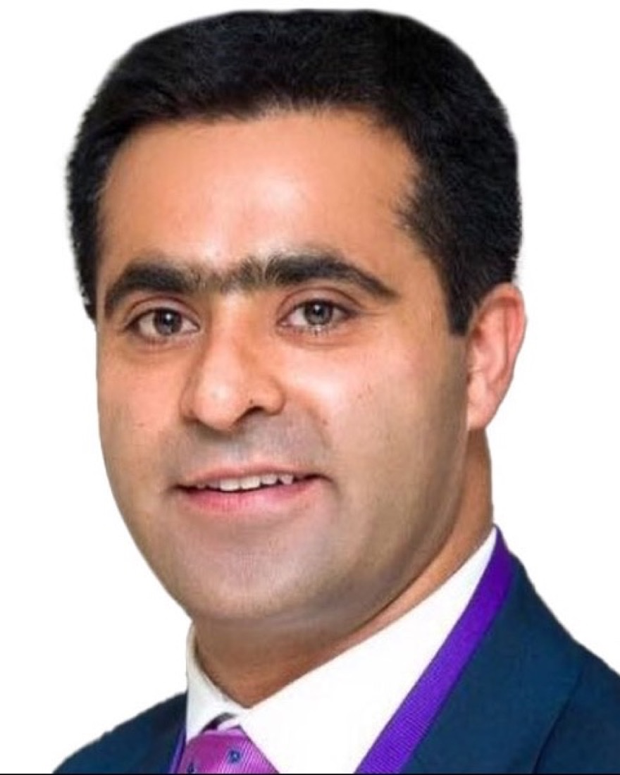 Portrait of Dr Zahoor Syed